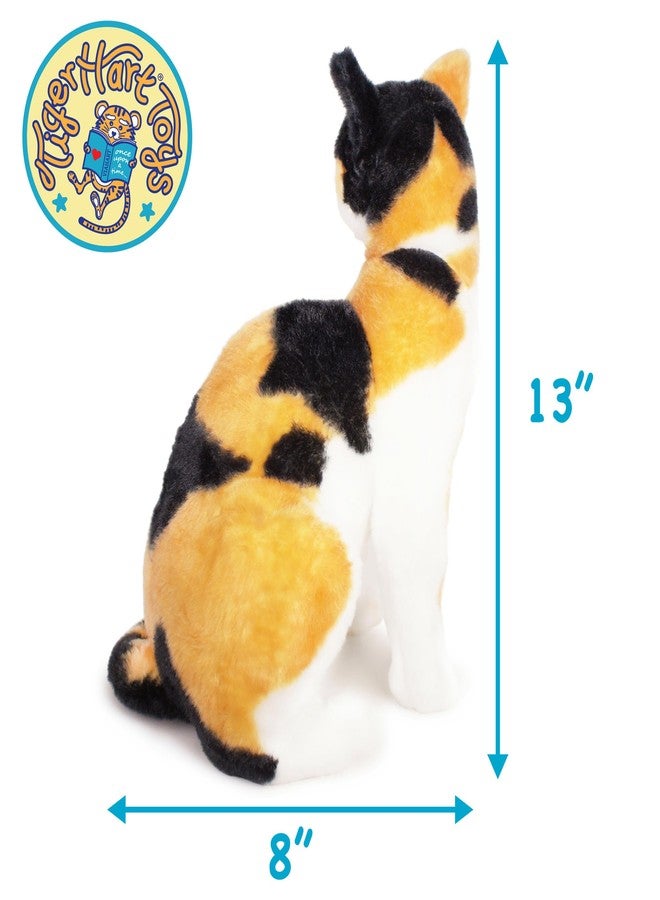 TigerHart Catalina The Calico Cat - 13 Inch Stuffed Animal Plush - Image 4